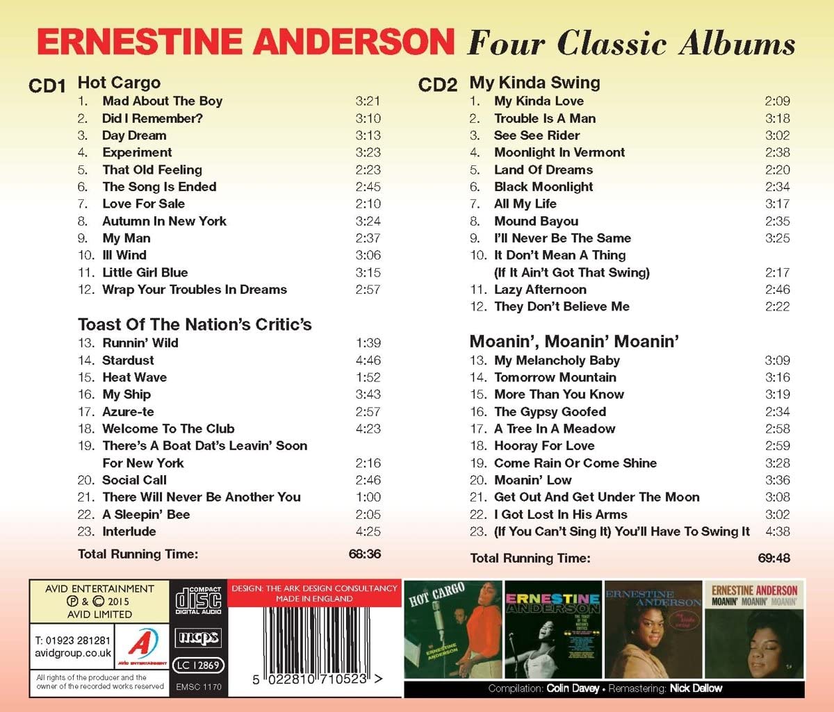 Ernestine Anderson-Four Classic Albums 2