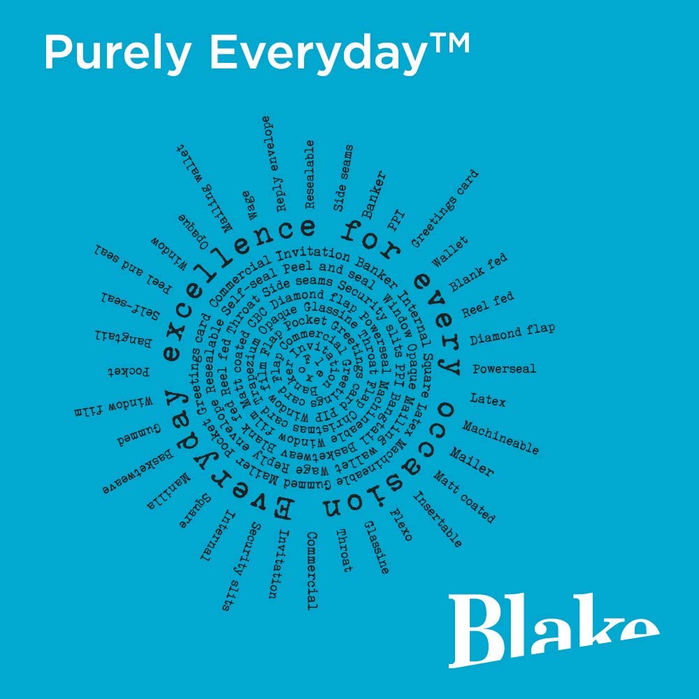 Blake Purely Everyday 98 x 67 mm 80 gsm Dinner Money Gummed Envelopes (119970/100 PR) Manilla