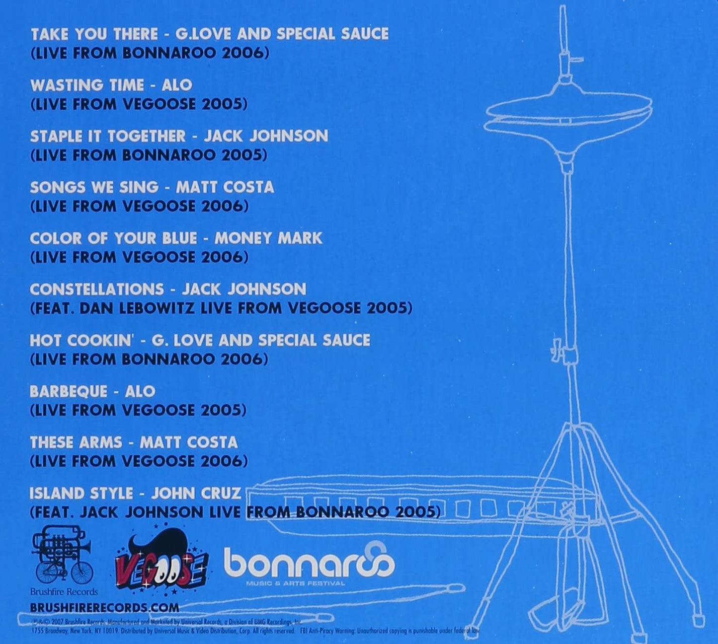 Thank You Goodnight. Live Tracks From Bonnaroo & V