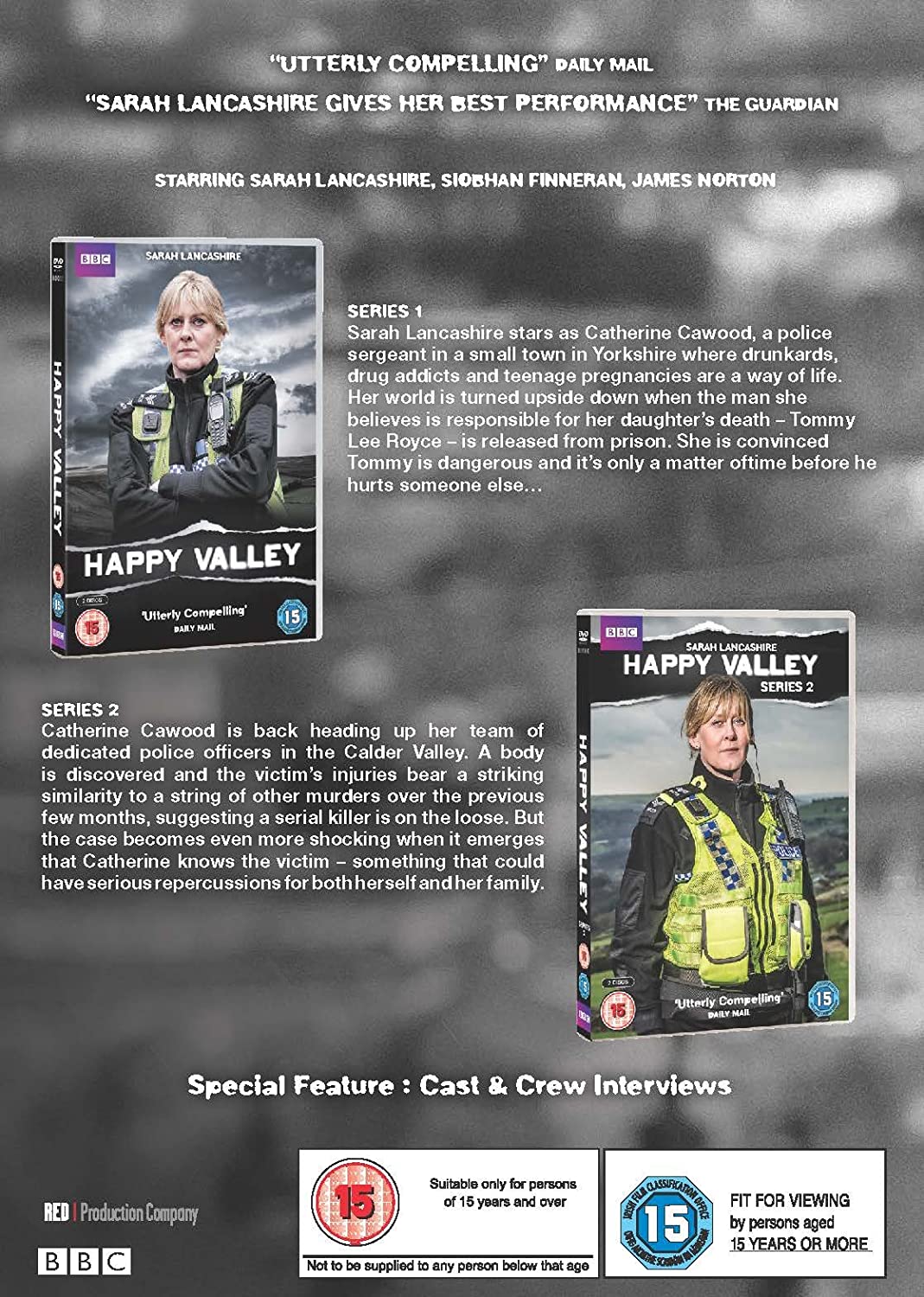 Happy Valley - Series 1 & 2