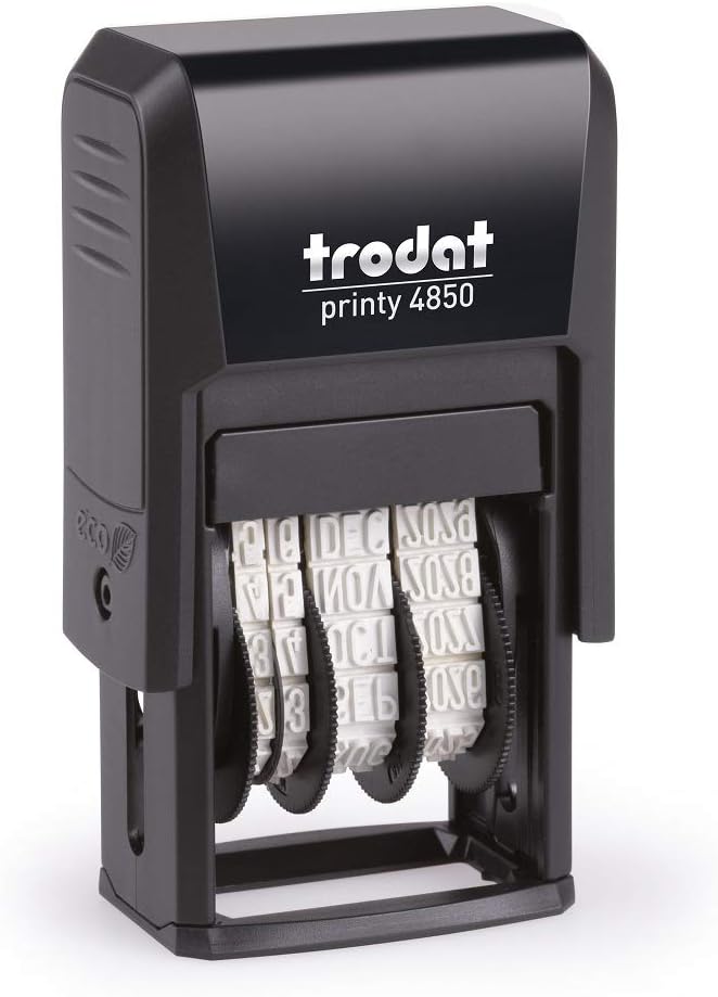 Trodat Replacement Stamp Pads 6/4850 for Trodat Printy 4850 and 4850L Blue/red
