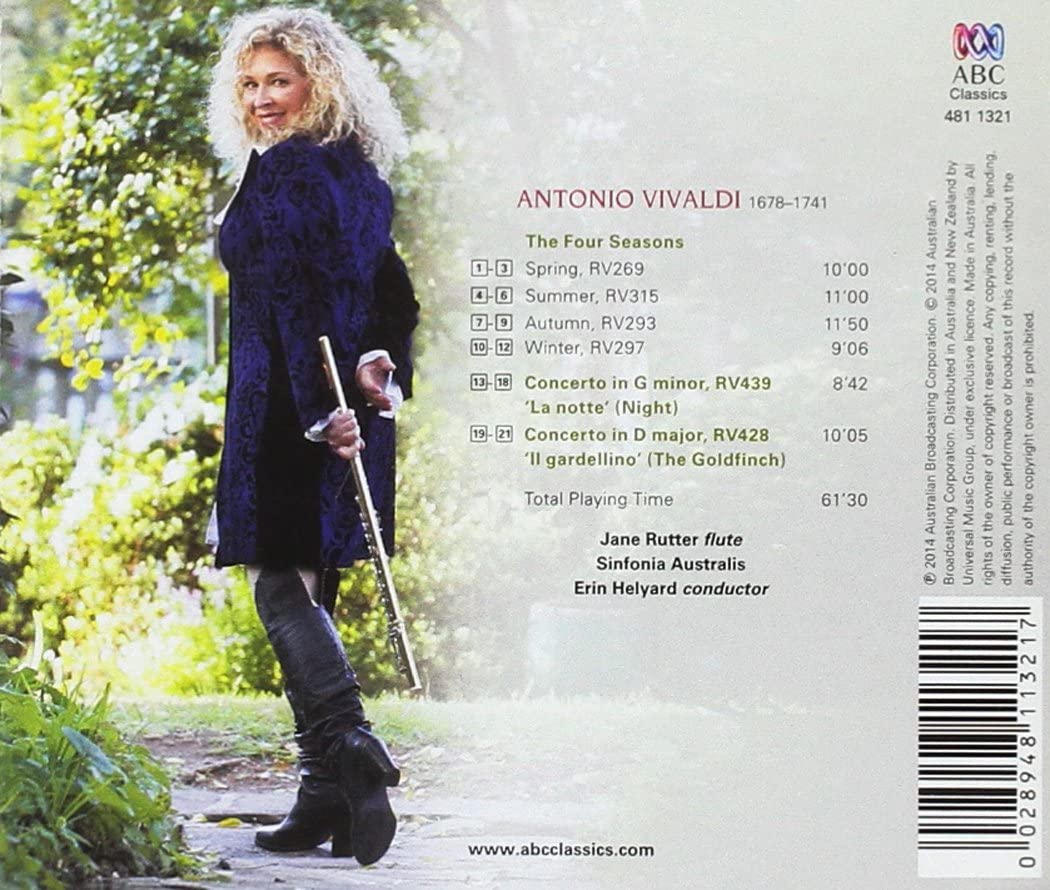 JANE RUTTER - THE Four Seasons/VIVALDI