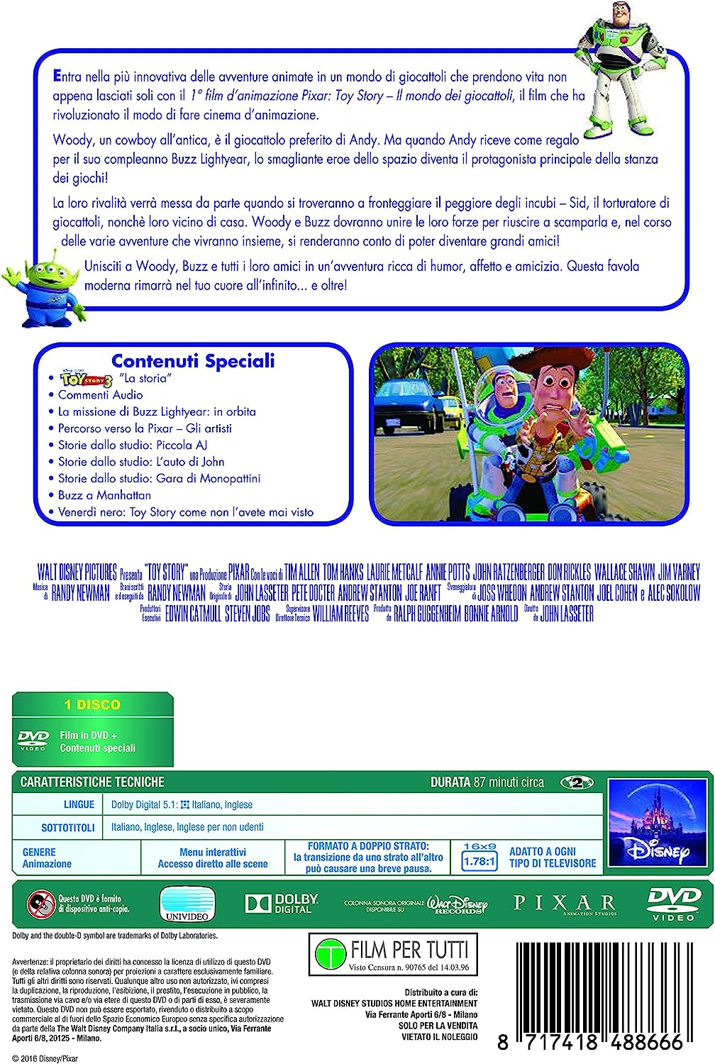 toy story (se) DVD Italian Import