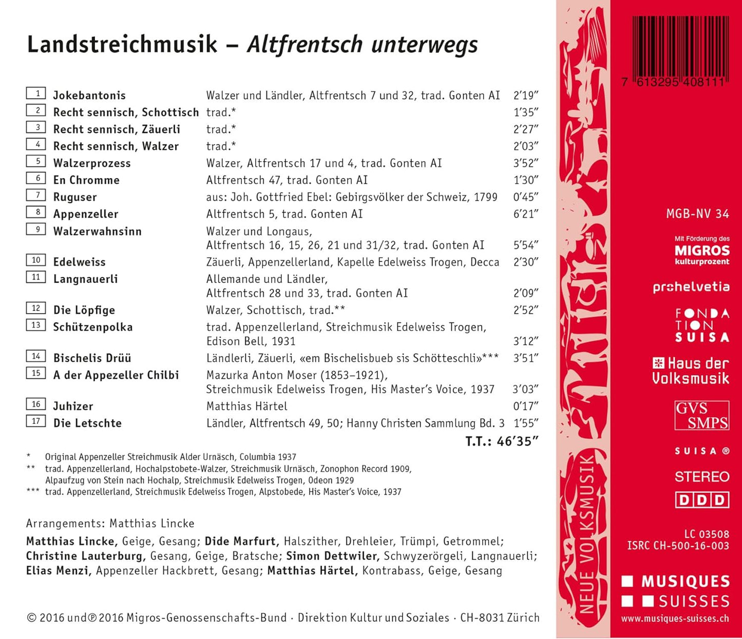 Landstreichmusik / Altfrentsch unterwegs