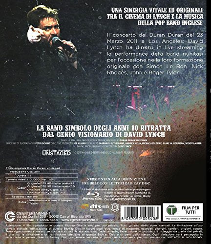 duran duran unstaged 8blu ray