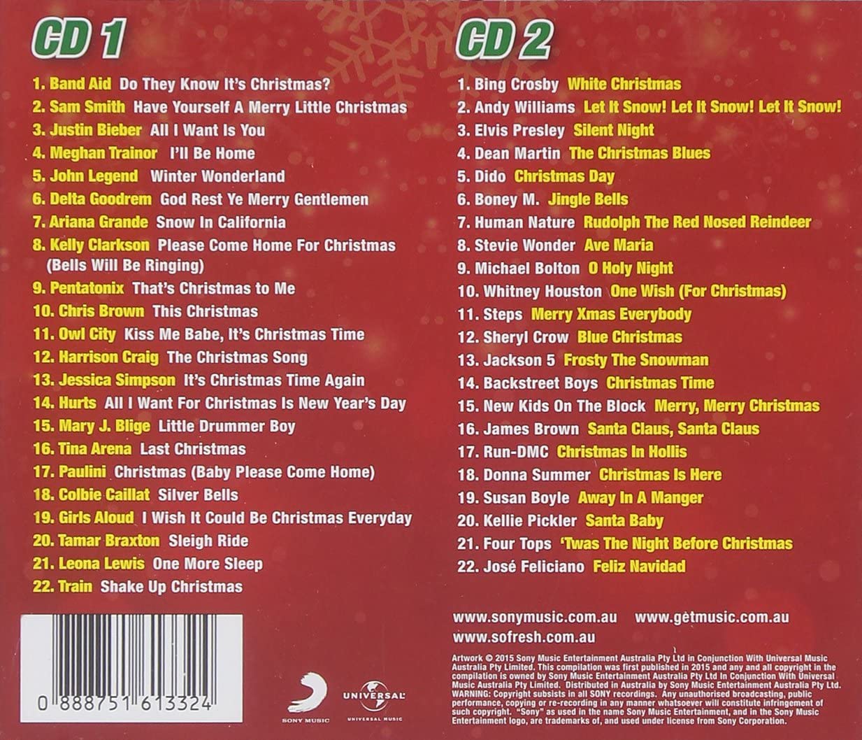 So Fresh Songs for Christmas 2015