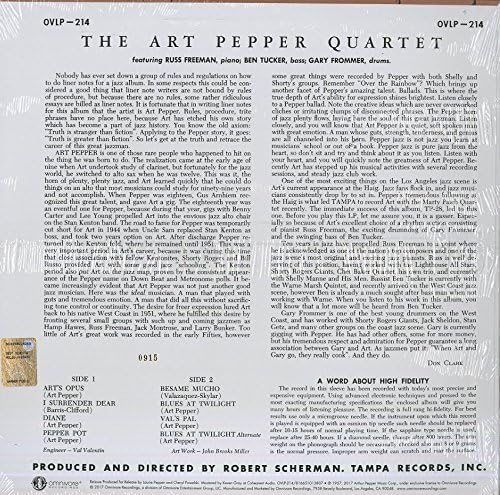 The Art Pepper Quartet
