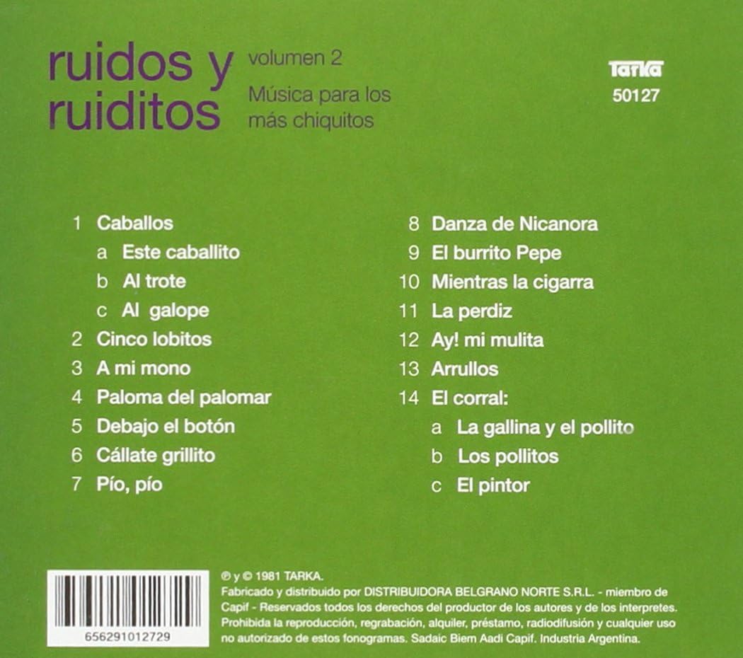 Ruidos Y Ruiditos Vol. II