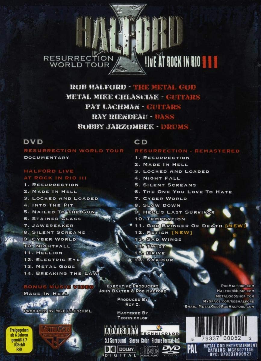 Halford: Resurrection World Tour - Live at Rock in Rio III