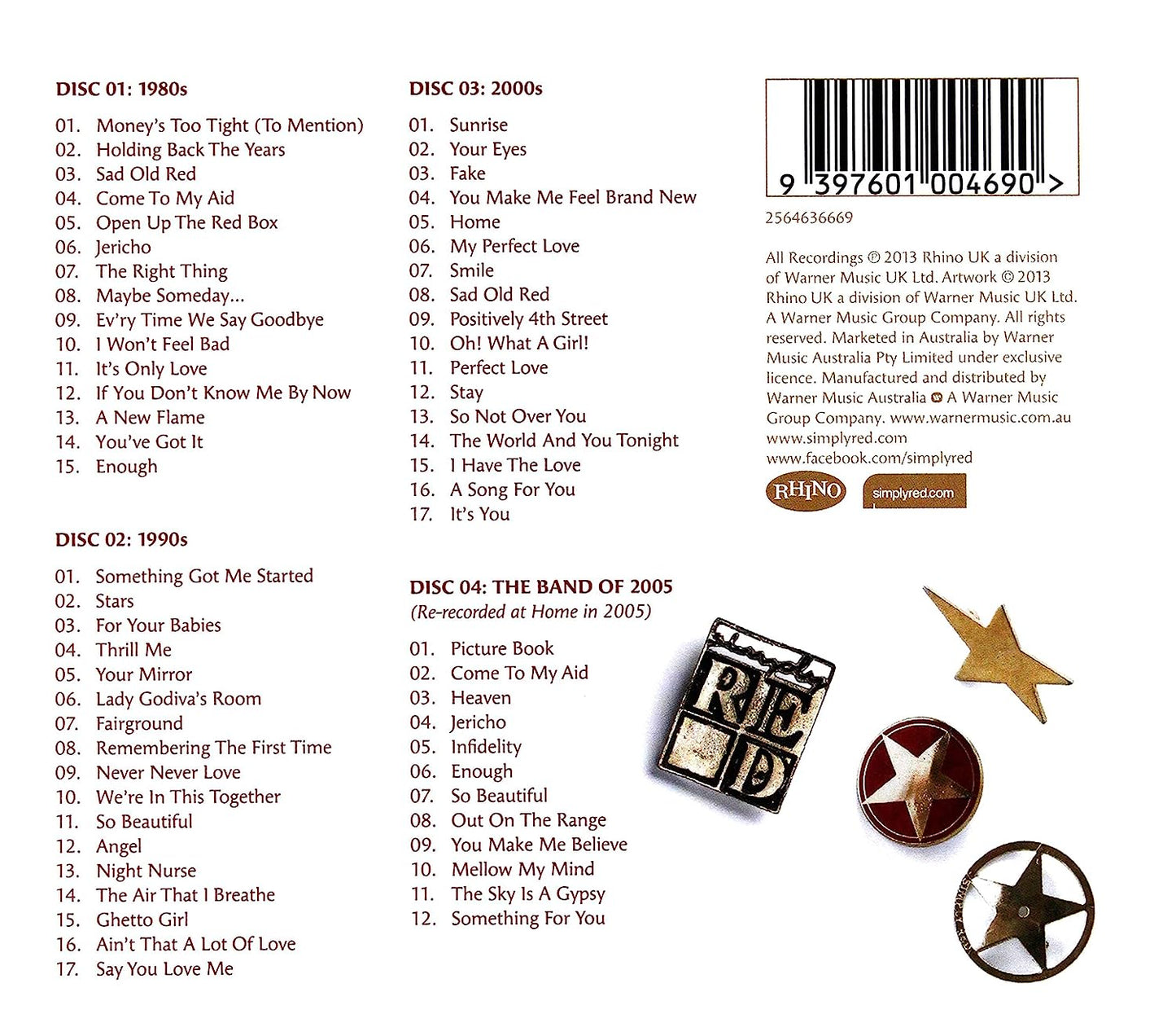 Simply Red: Song 1985-2010