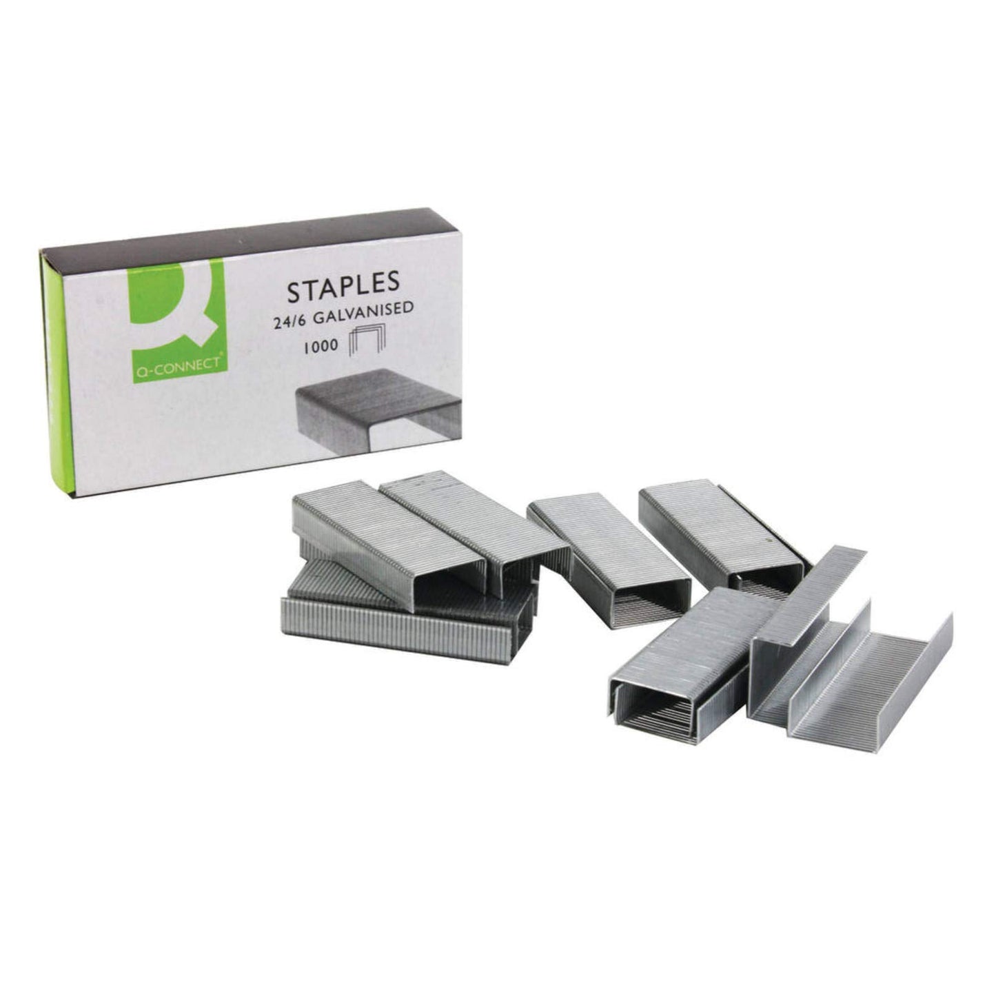 Q-Connect 24/6 Metal Precision Engineered Staples (1000 Pack