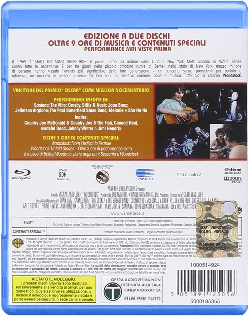 Woodstock - Edizione 40° Anniversario Limited Edition Revisited