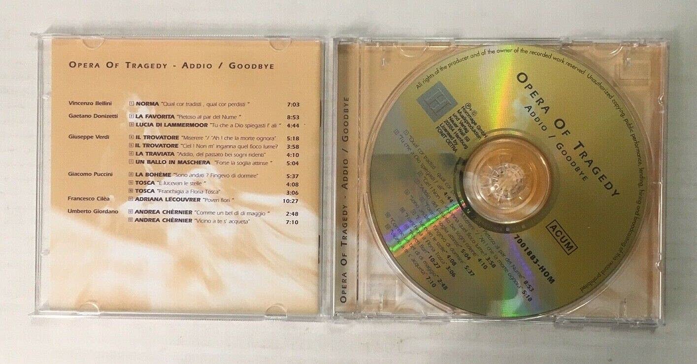 Opera Of Tragedy - Addio / Goodbye