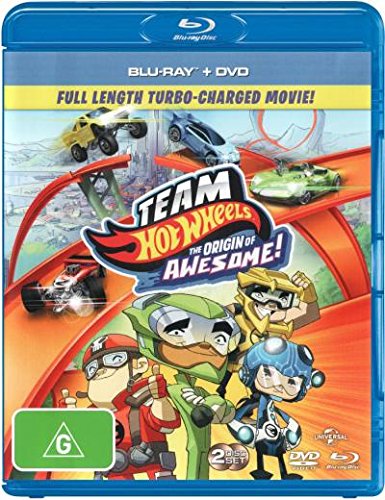 Team Hot Wheels The Origin of Awesome Blu-ray / DVD