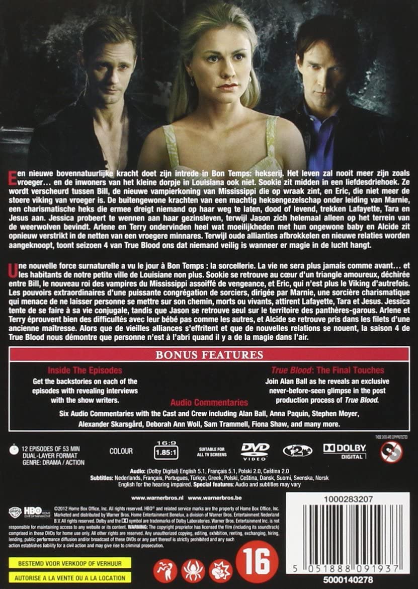 True Blood - L'intégrale Saison 4 (coffret 5 DVD)