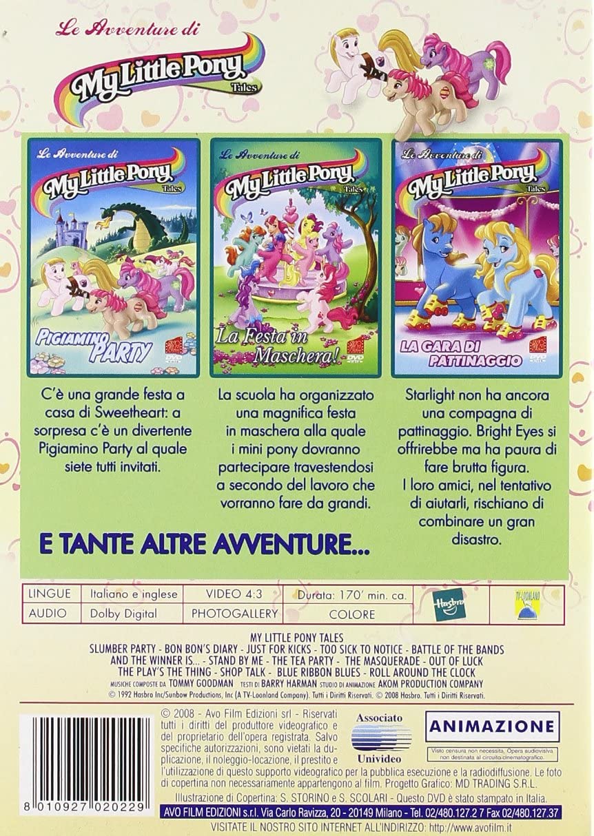 My Little Pony Tales Box 01 (3 Dvd)