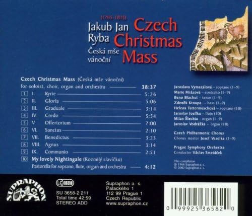 Czech Christmas Mass 'Hey, Master' - My Lovely Nightingale