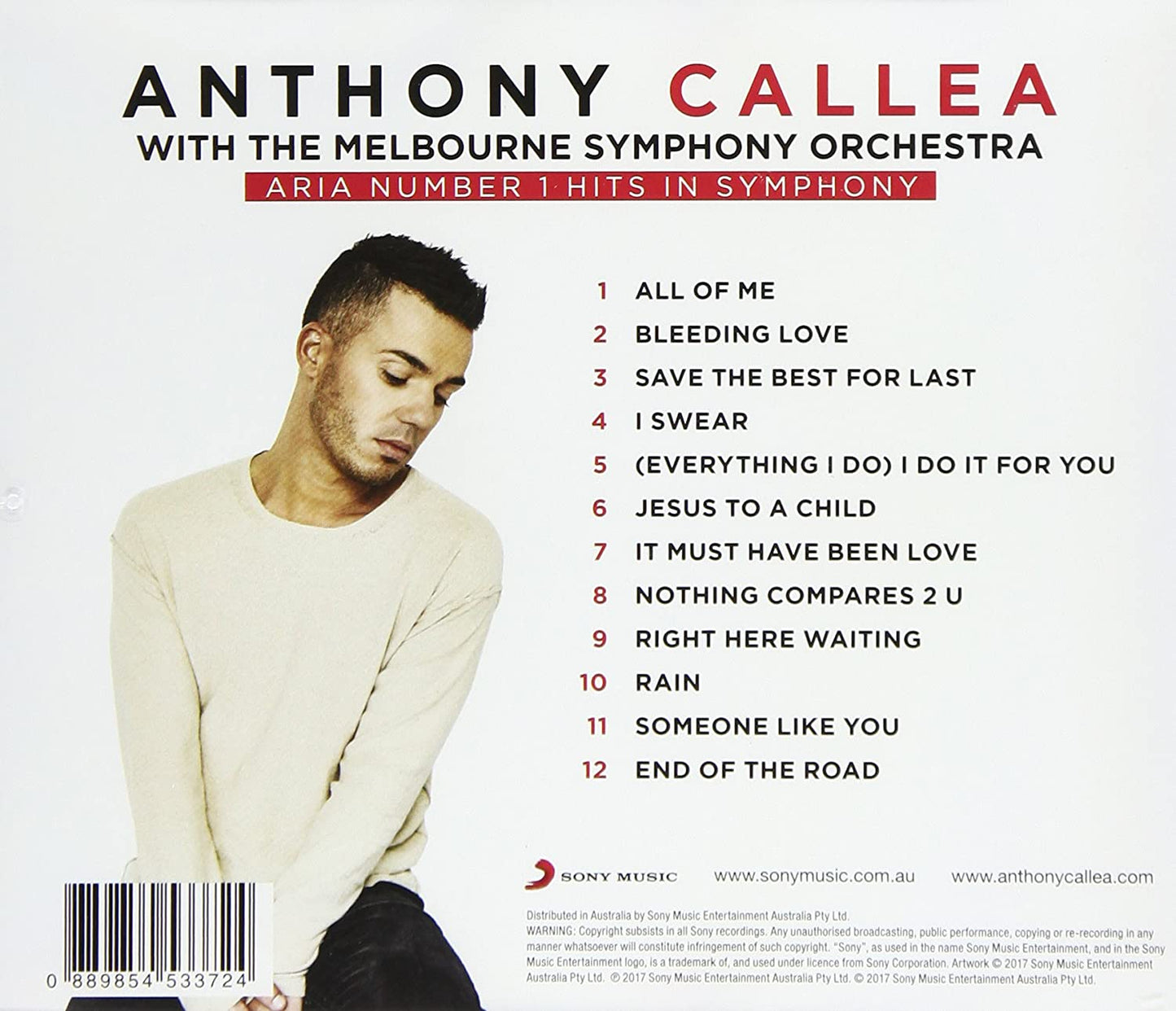Aria Number 1 Hits In Symphony