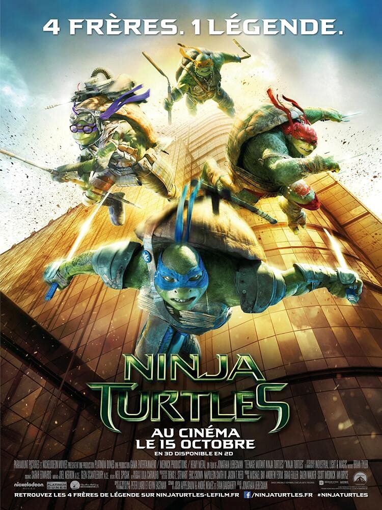 Coffret ninja turtles 2 films : ninja turtles 1 ; ninja turtles 2