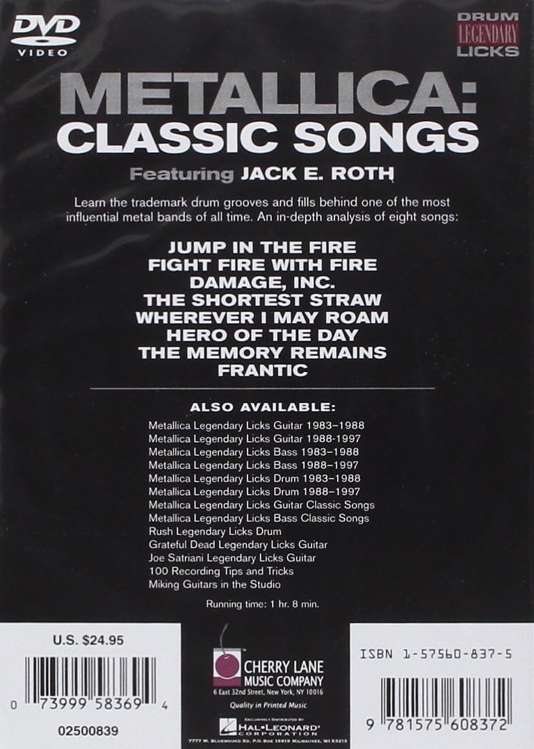 Metallica: Classic Songs (Drums)