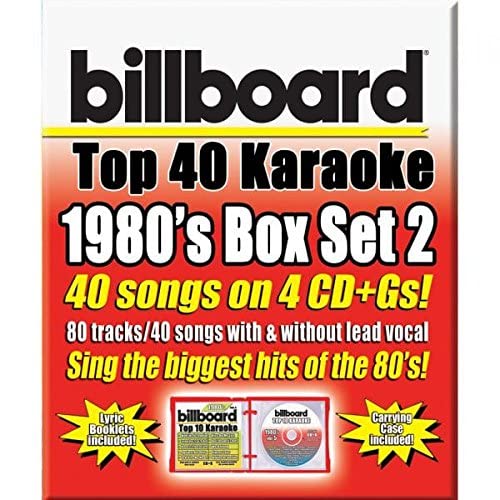 BILBOARD TOP 40 KARAOKE 1980'S BOXSET 2