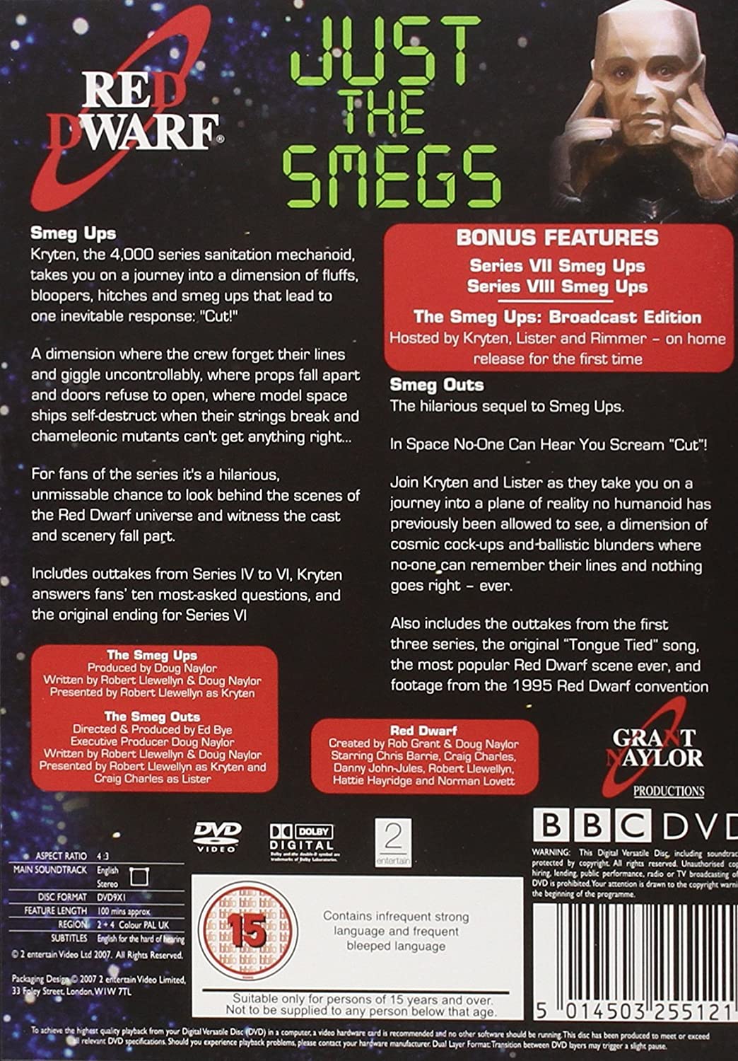 Red Dwarf : Just The Smegs - Smeg Ups and Smeg Outs (BBC)