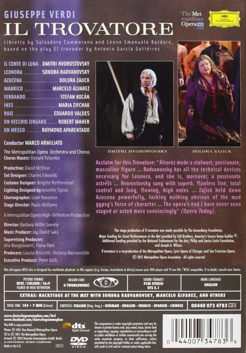 Verdi: Il Trovatore