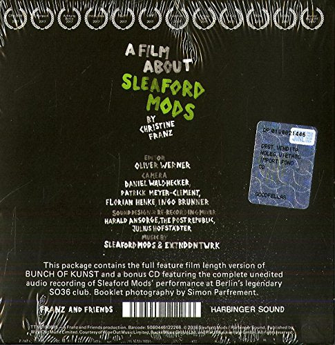 Sleaford Mods: Bunch Of Kunst Documentary / Live at SO