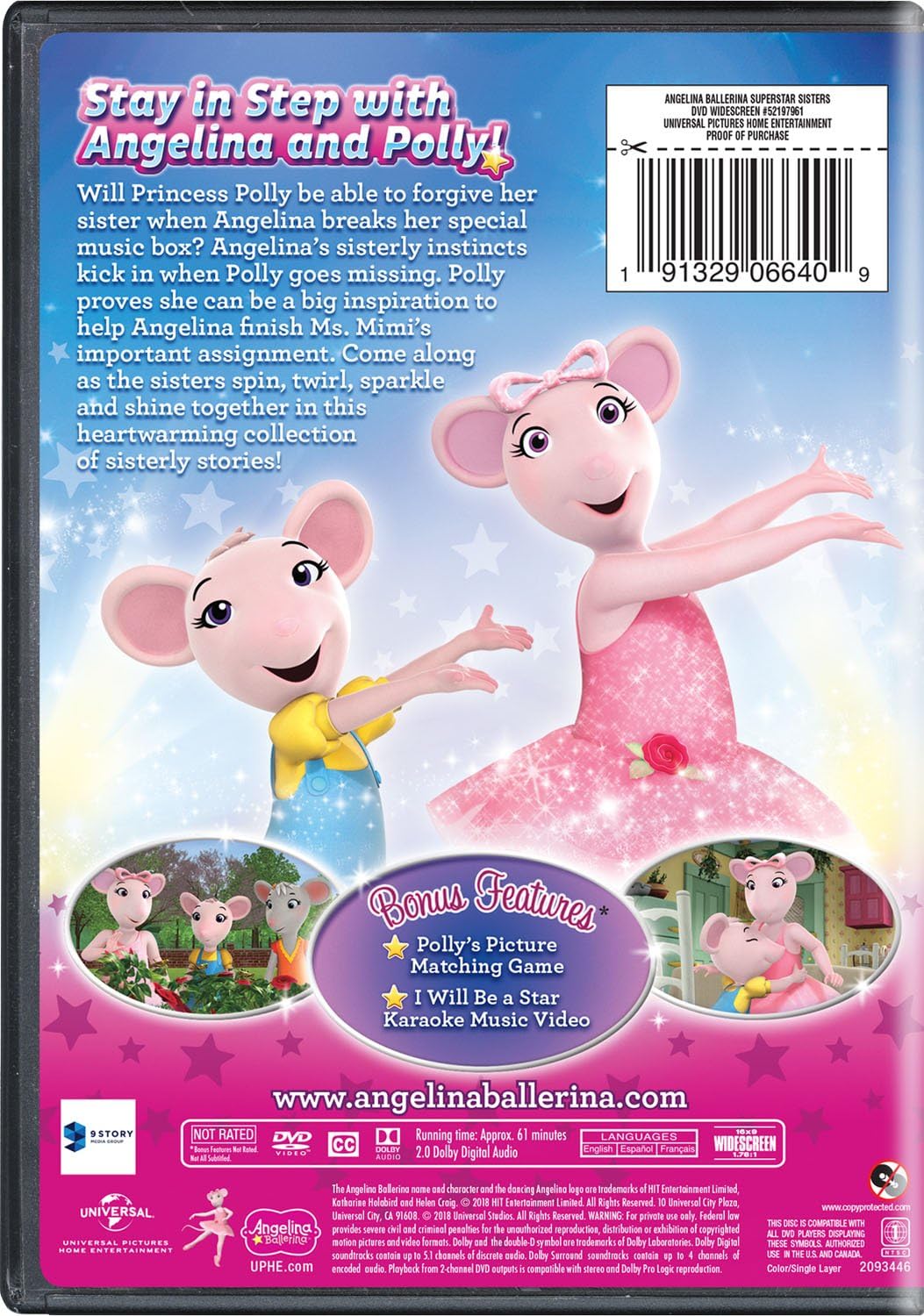 Angelina Ballerina: Superstar Sisters