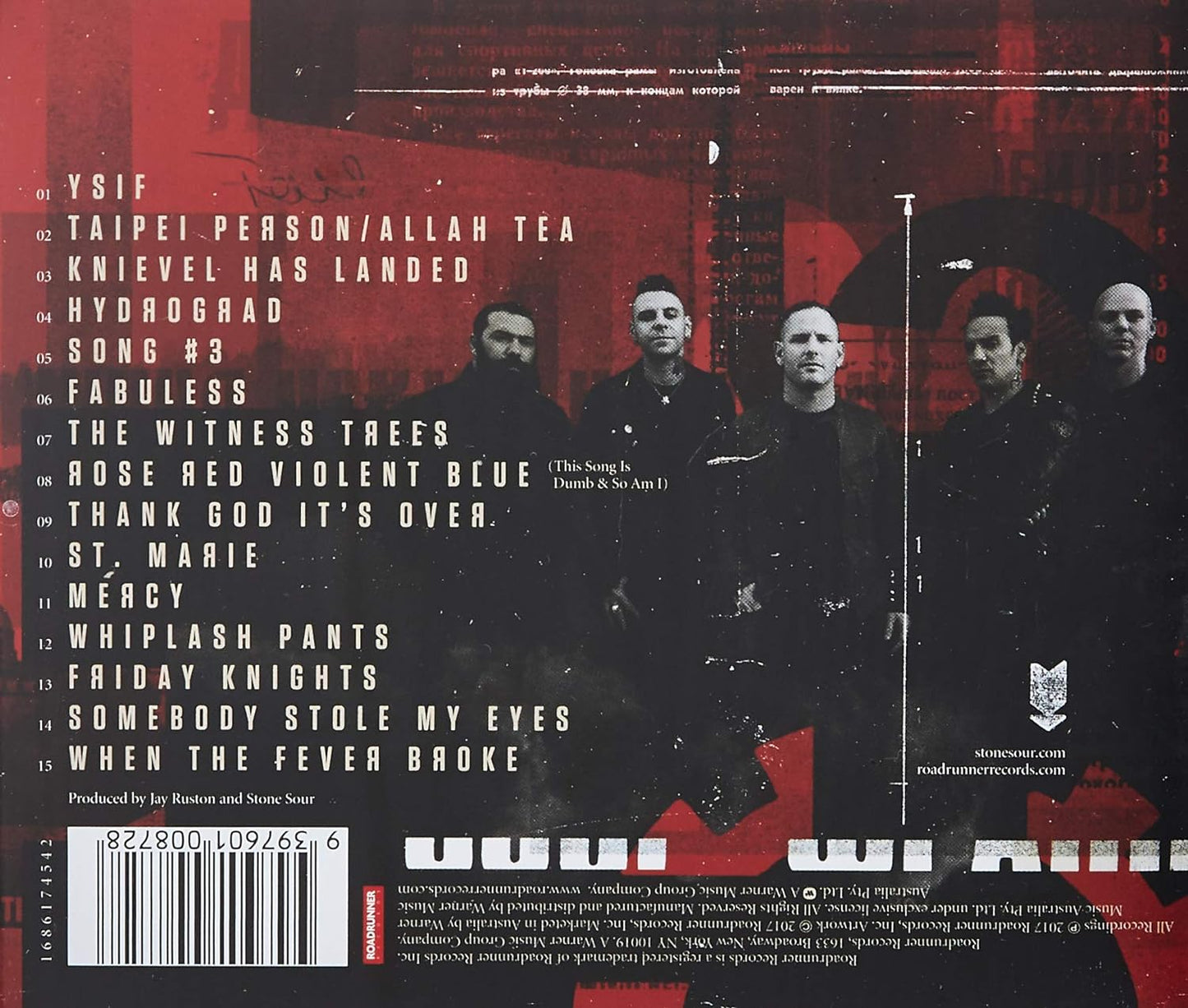 Stone Sour - Hydrograd