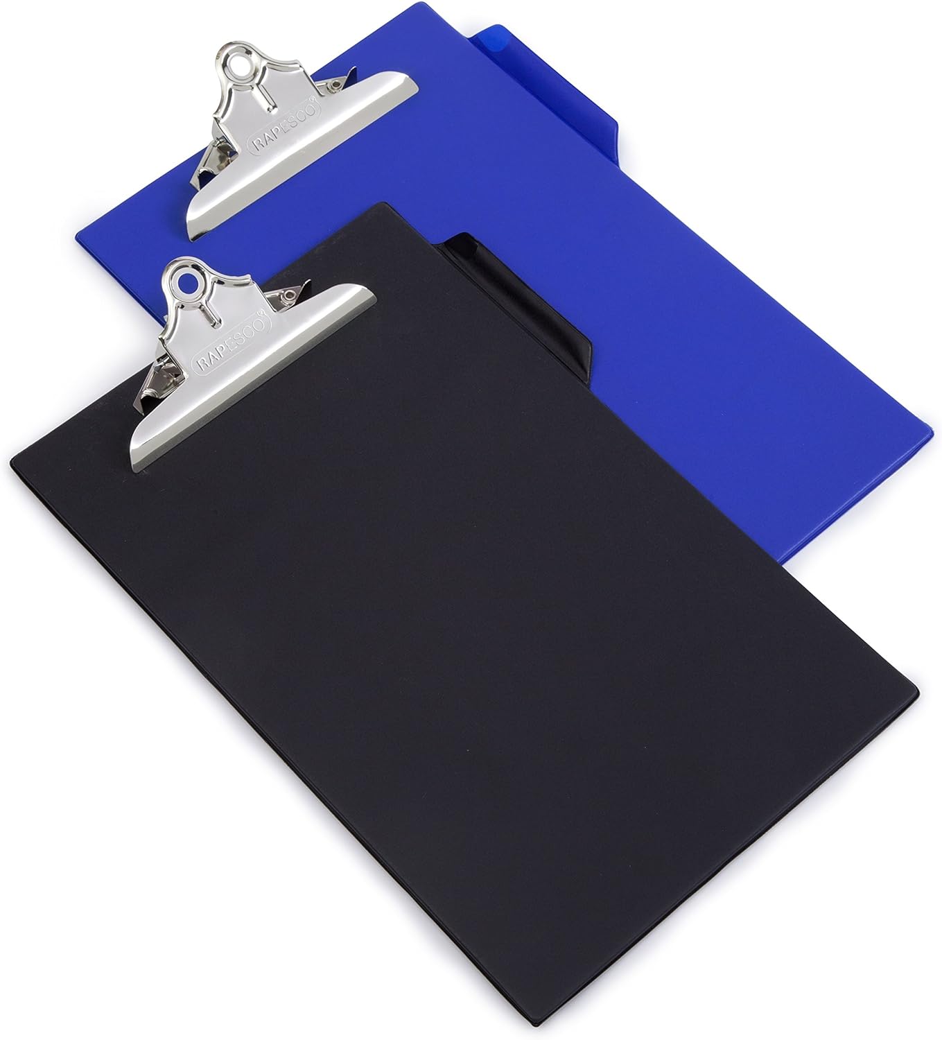 Rapesco CD1000B2 Heavy Duty PVC-Coated Clipboard, A4+ / Foolscap
