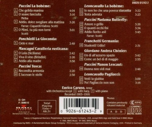 Sings Verismo