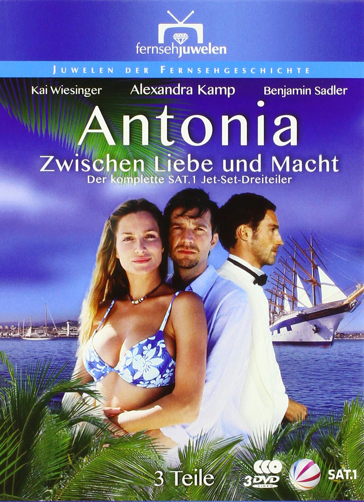 Antonia: Zwischen Liebe und Macht - Der SAT.1 Jet-Set-Dreiteiler (Fernsehjuwelen)