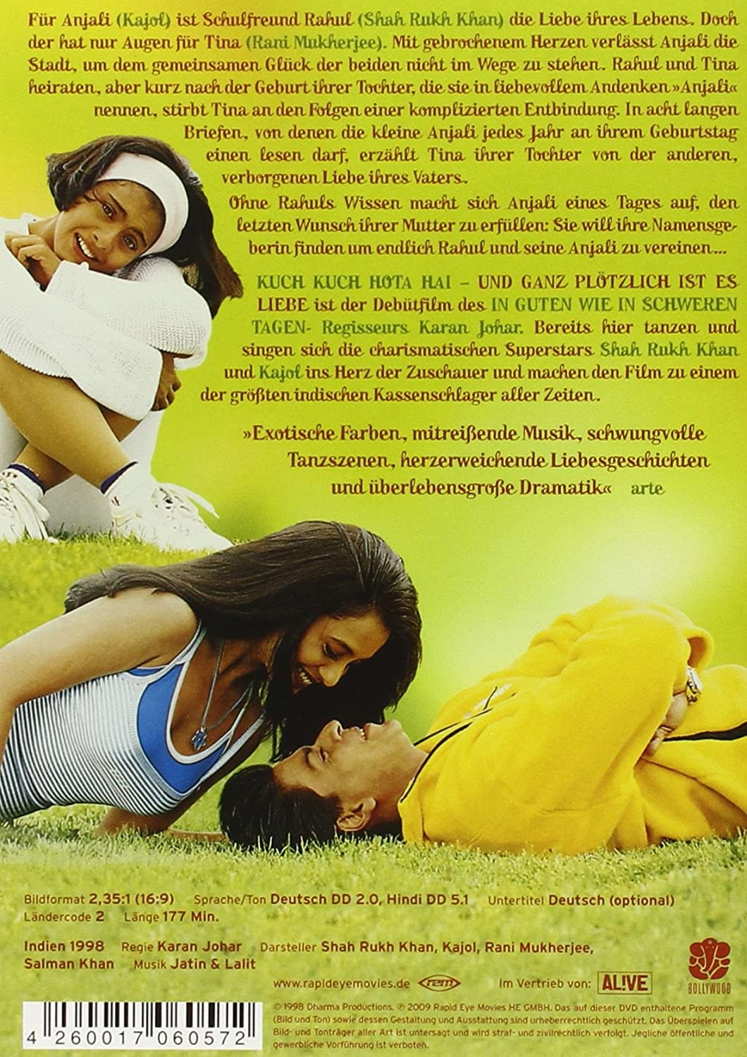 Kuch Kuch Hota Hai - Und ganz plötzlich ist es Liebe (Einzel-DVD)