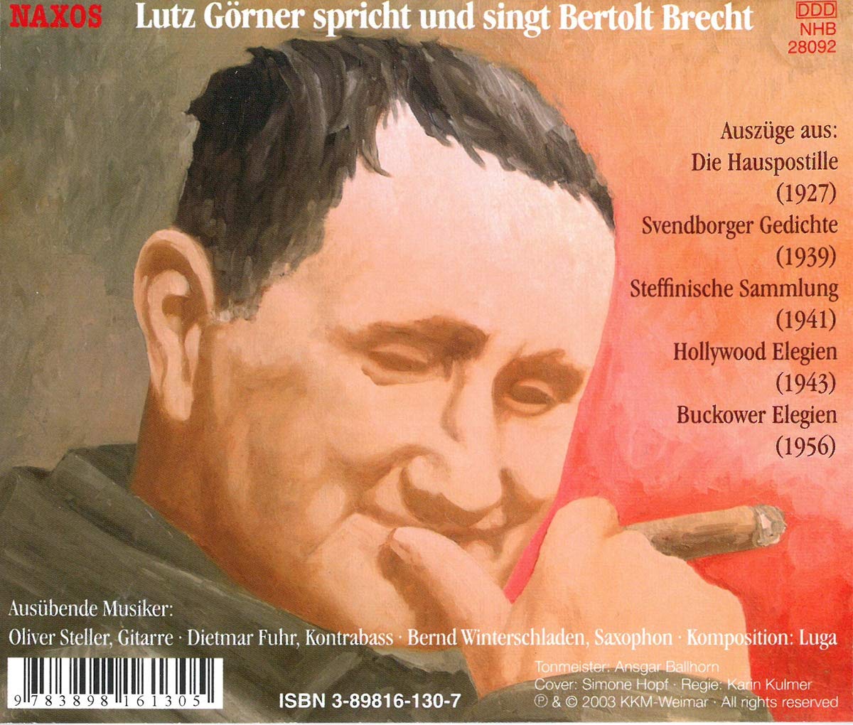 Spricht und Singt B.Brecht