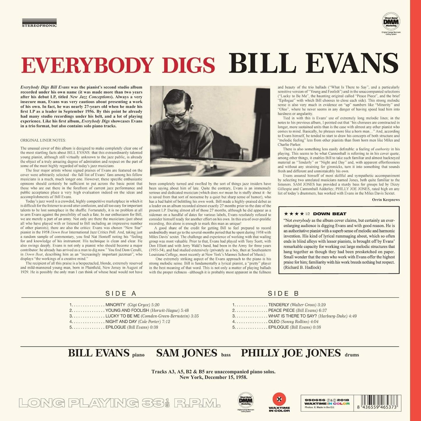 Everybody Digs Bill Evans