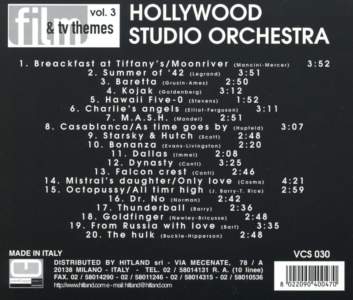 Film & Tv Themes Vol. 3