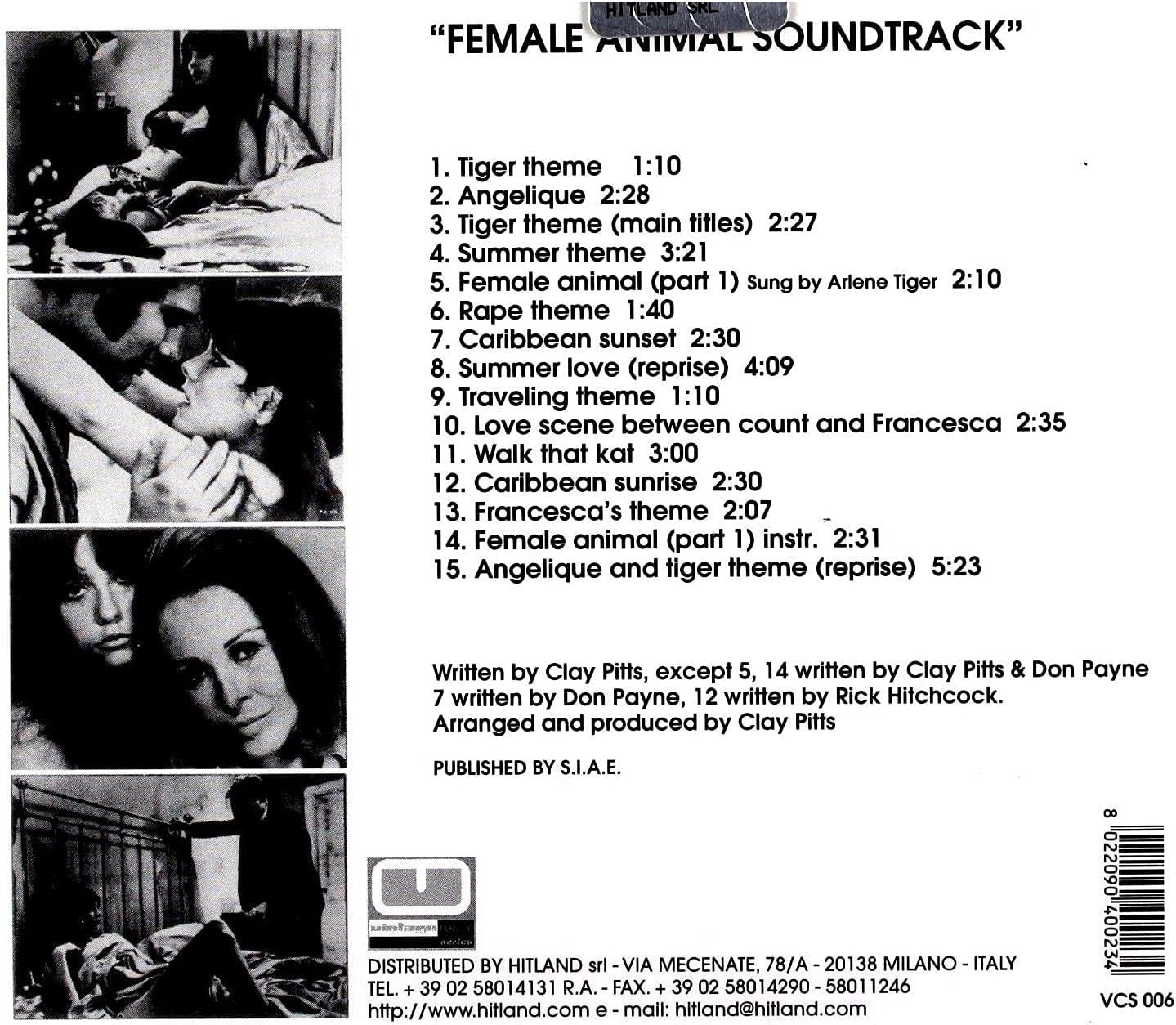 Female Animal Soundtrack