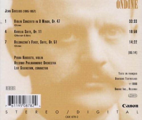 Sibelius/violin Concerto