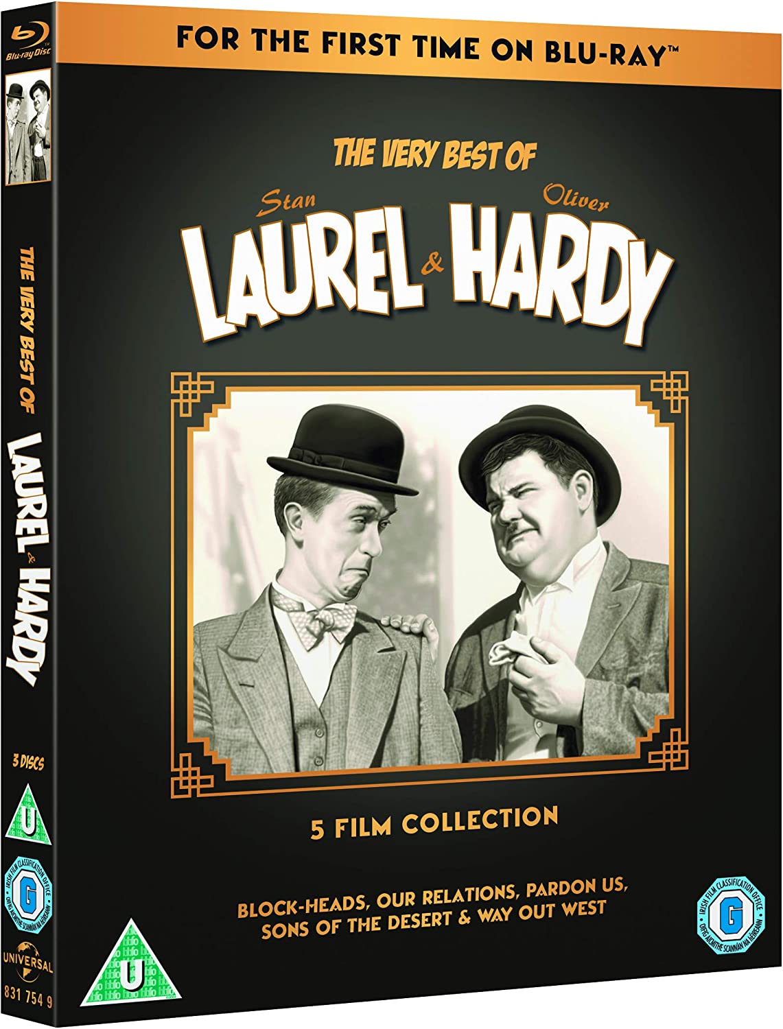 The Very Best Of Laurel & Hardy: 5-Film Collection