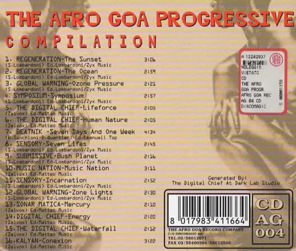 The Afro Goa Progressive Compilation