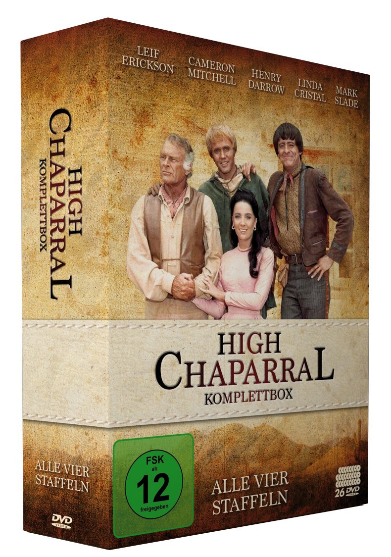 High Chaparral - Komplettbox: Alle vier Staffeln