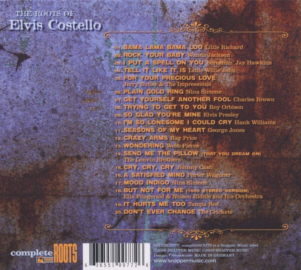 The Roots Of Elvis Costello