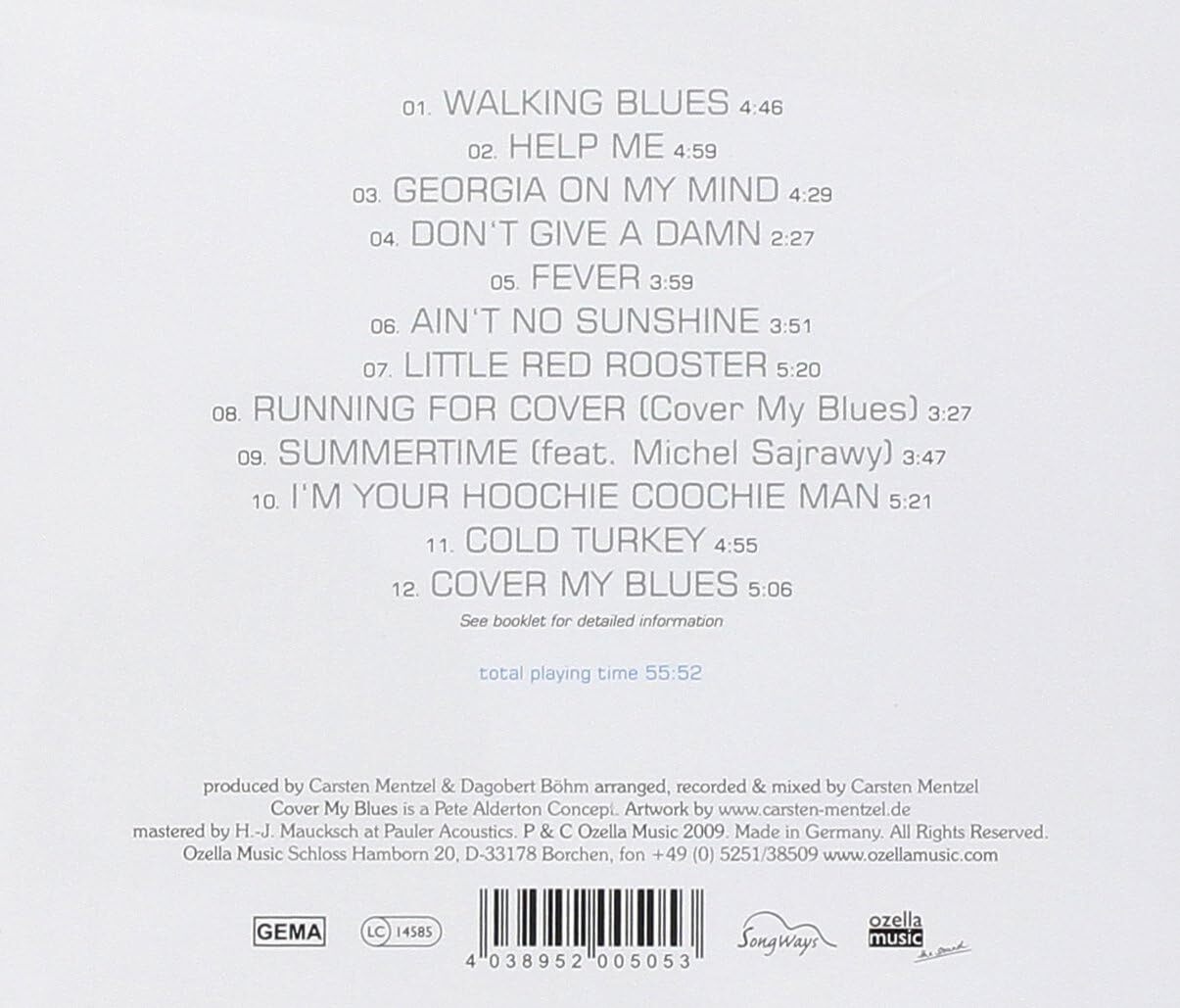 Cover My Blues: Extra Tracks
