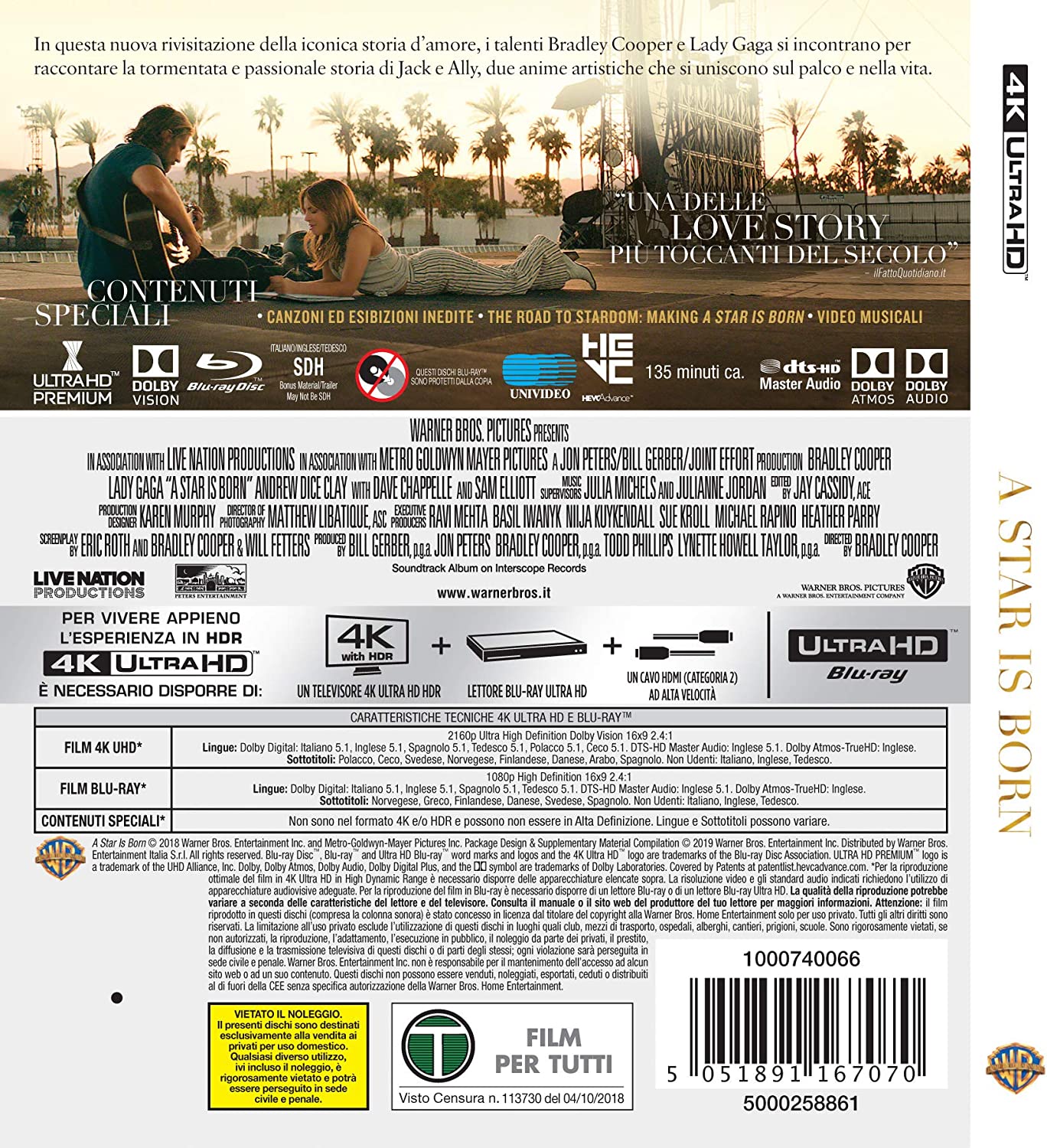 A Star Is Born (4k+Br)