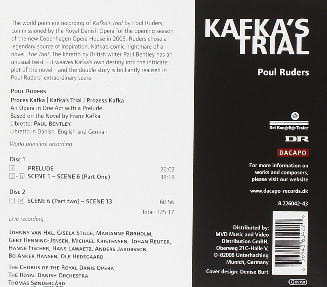 Kafka's Trial (Sondergard, Royal Danish Orchestra)