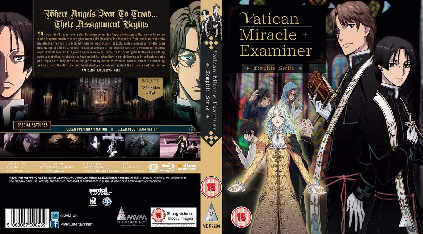 Vatican Miracle Examiner Collection BLU-RAY