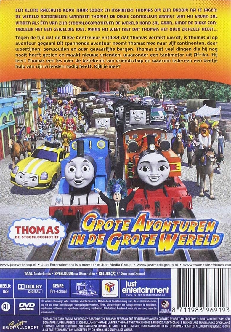 Thomas de stoomlocomotief - Grote Avonturen in de Grote Wereld