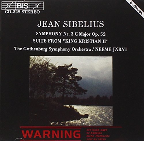 Symphony No. 3 and Suite from King Cristian Ii (Jarvi)