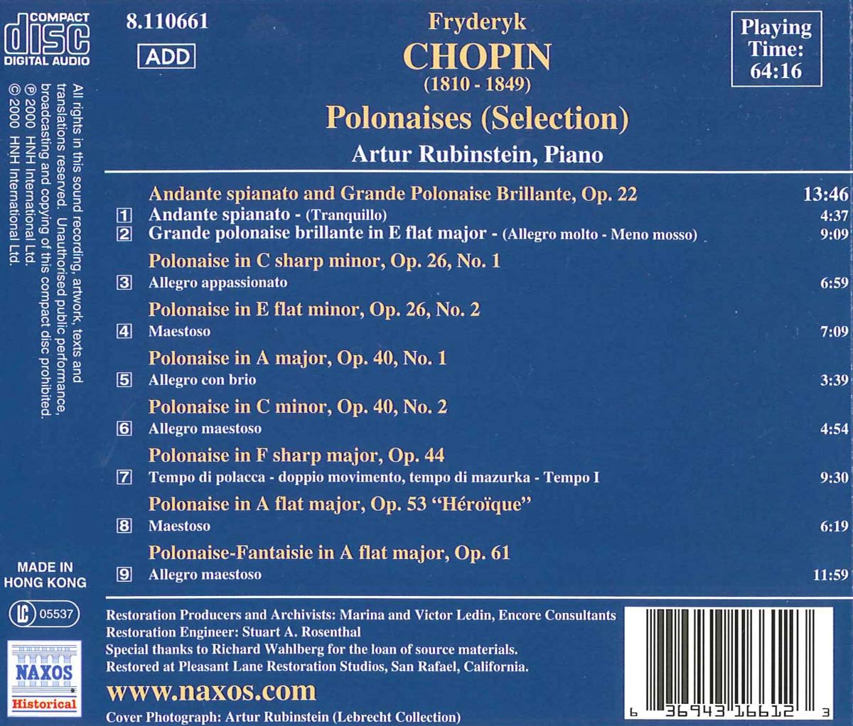 Polonaises (Rubinstein)